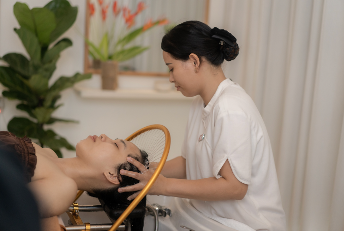 Ưu đãi gội đầu dưỡng sinh từ Epiphany Spa